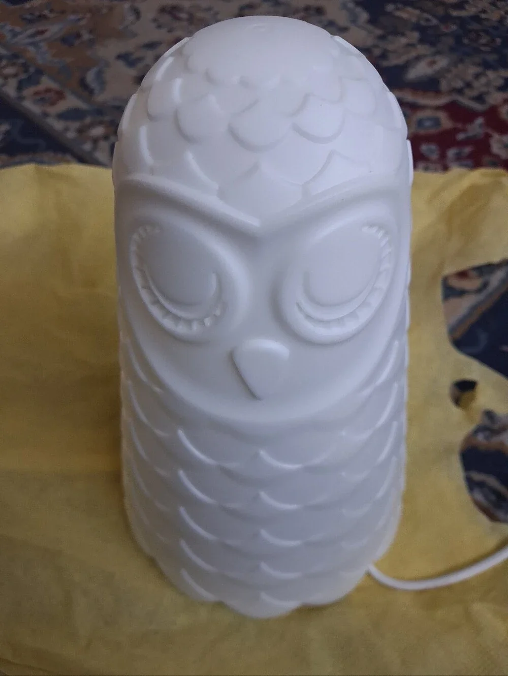 IKEA White Owl Night Light Accent Lamp
